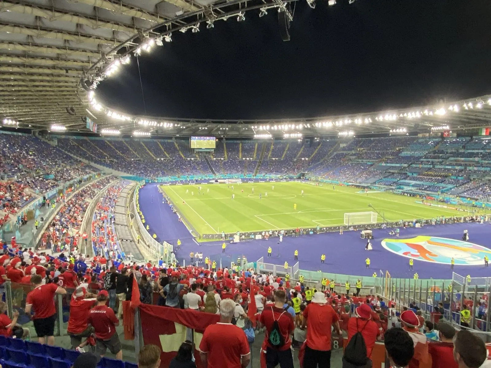 Stadio Olimpico, Rome, during Italy v Switzerland at Euro 2020, 16 June 2021
