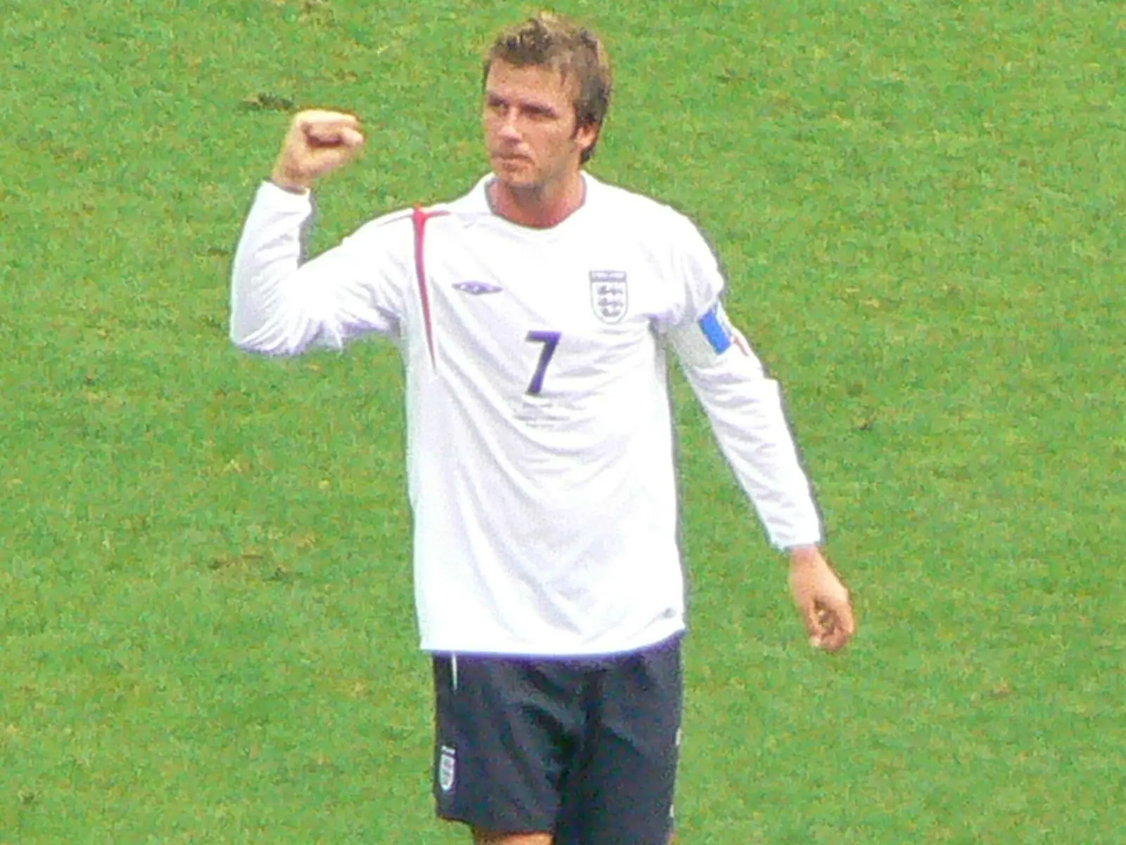 David Beckham in England colours, 2006