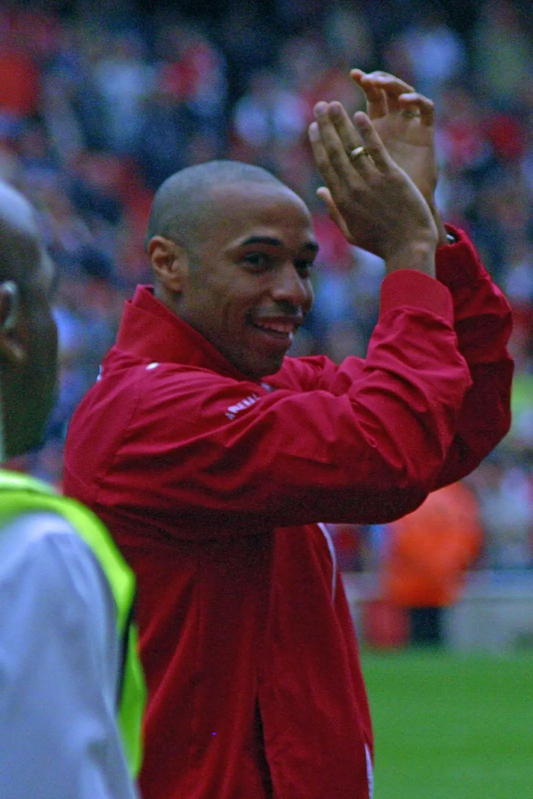 Henry in Arsenal kit, Arsenal v Chelsea, 6 May 2007