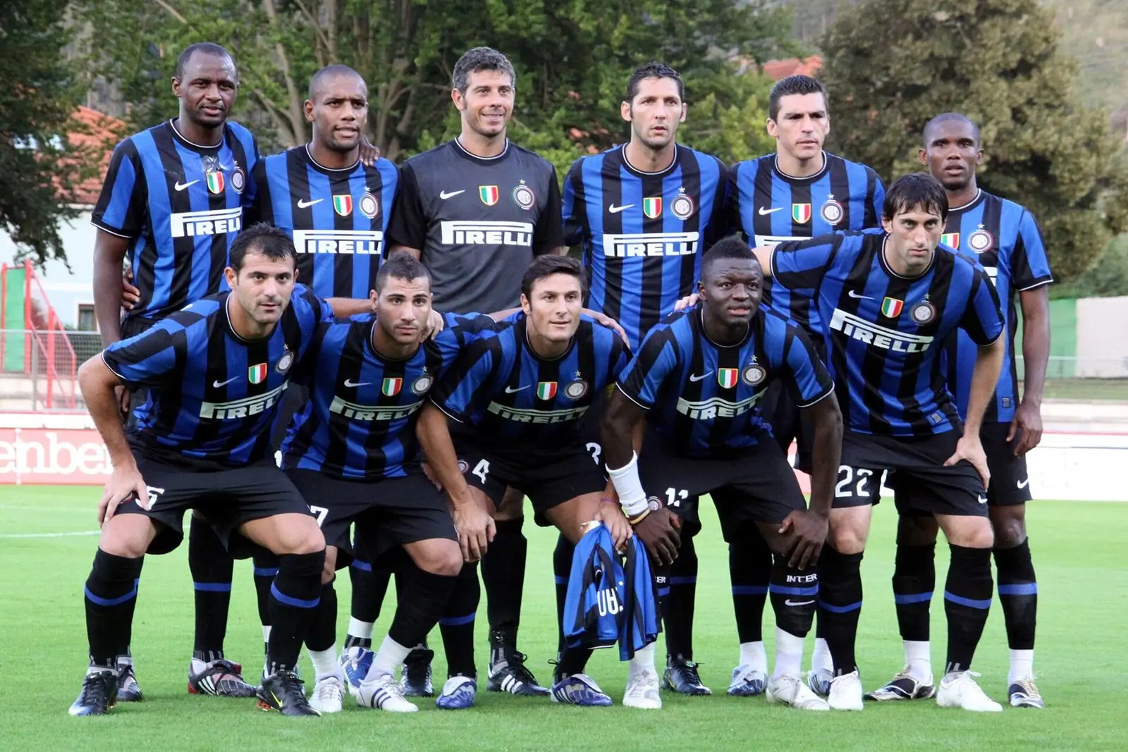 Inter 2009-10 team line-up