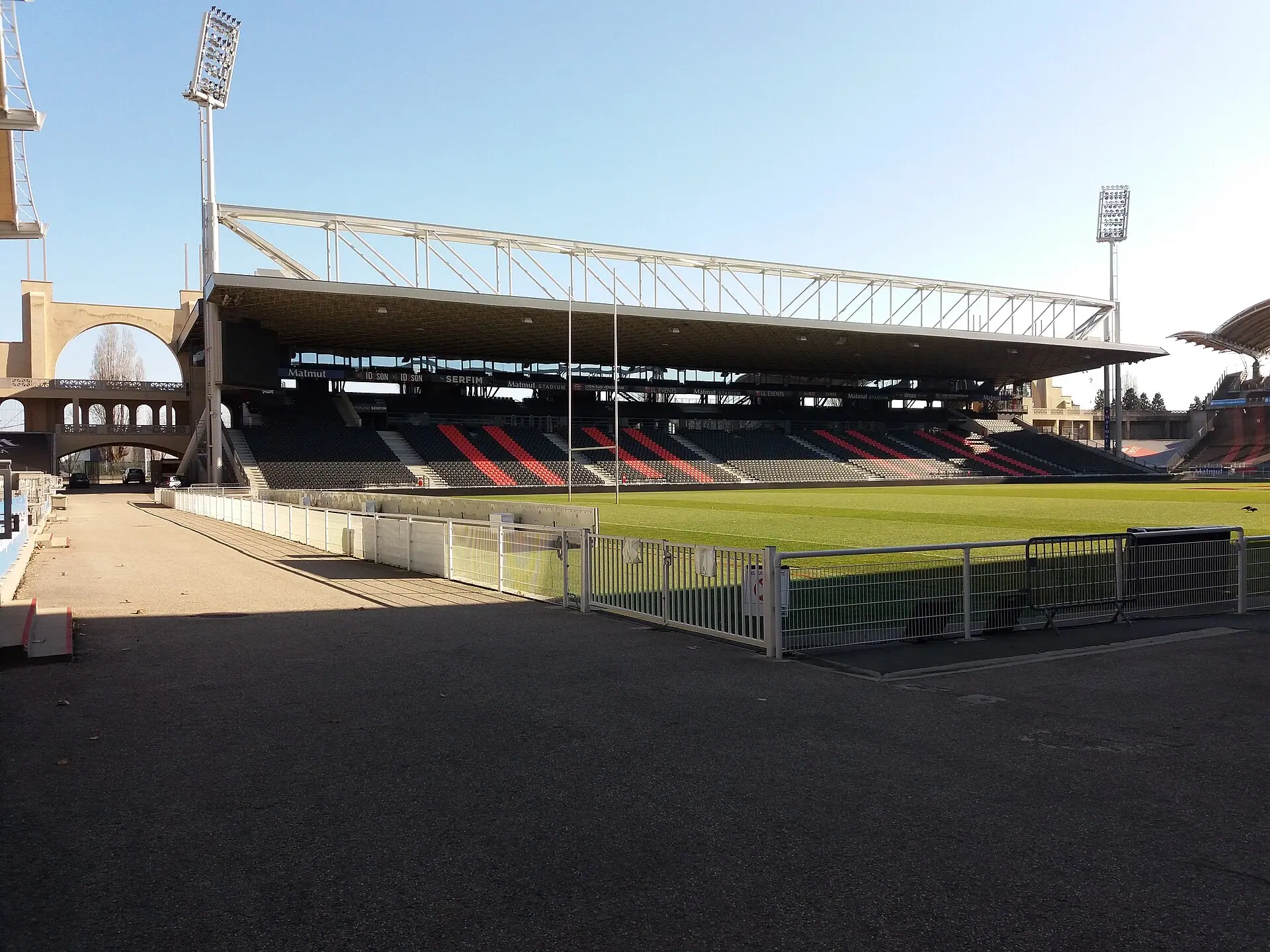 The Stade de Gerland in Lyon, venue of Croatia v Germany in 1998, photographed in 2019